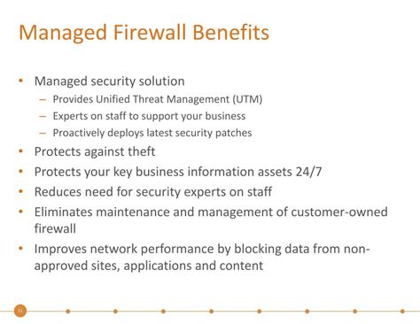 Image: Managed Firewall Benefits